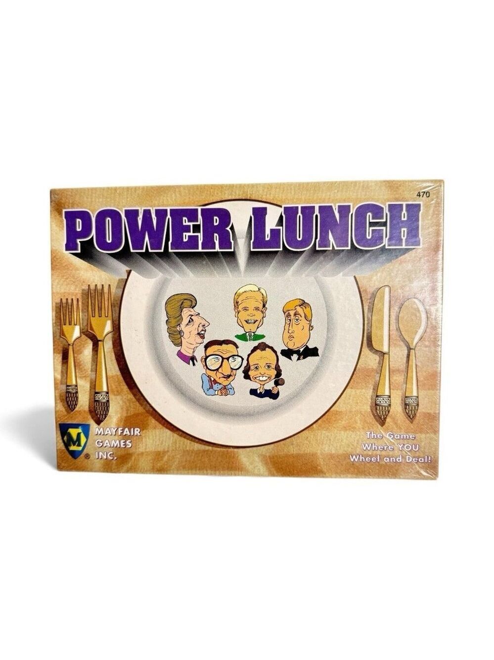 Power Lunch Mayfair Games Inc 1994 New Sealed